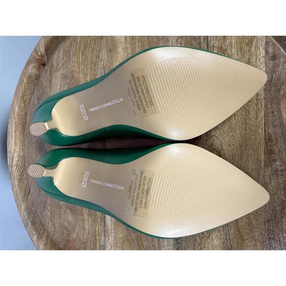 French Connection Womens Sierra Pointed Toe Comfortable Pumps Green Size 7 NWB - Picture 3 of 13